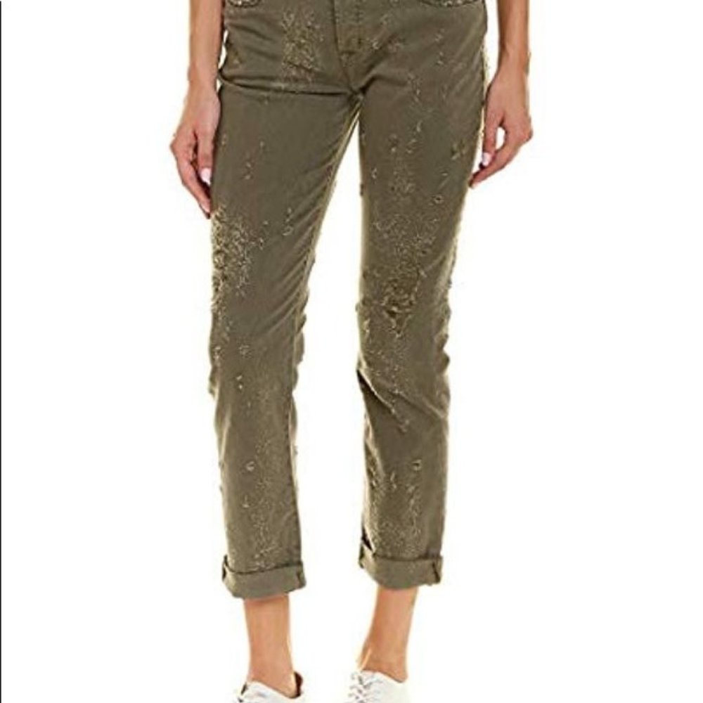 Hudson Riley Crop Jeans 28